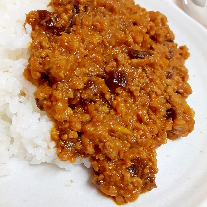 トマトジュースで(^^)簡単キーマカレー♪